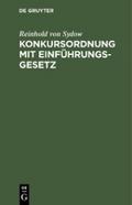 Konkursordnung mit Einführungsgesetz