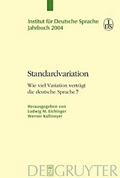 Standardvariation