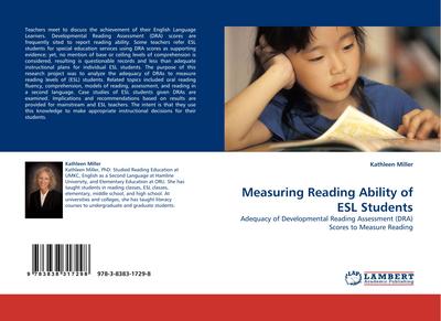 Measuring Reading Ability of ESL Students