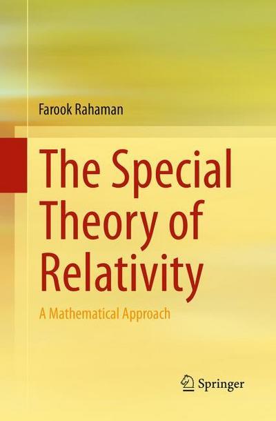 The Special Theory of Relativity