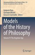 Models of the History of Philosophy