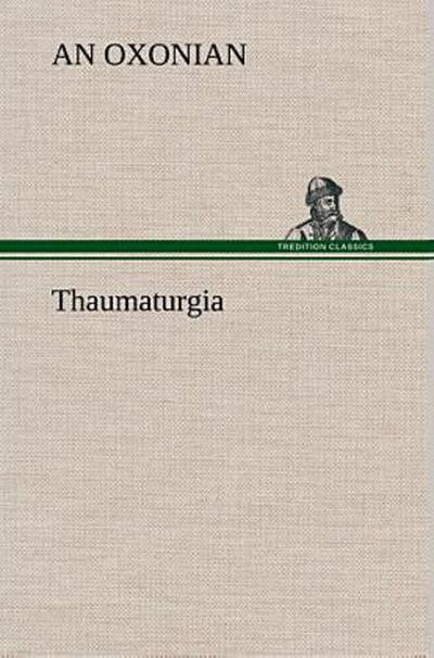 Thaumaturgia