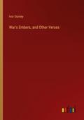 War’s Embers, and Other Verses