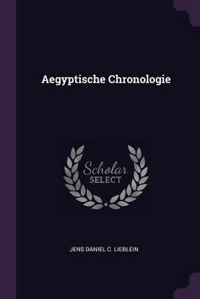 Aegyptische Chronologie