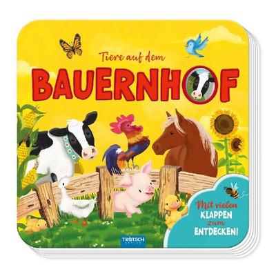 TRÖTSCH - Mein erstes Klappenbuch "Tiere auf dem Bauernhof" | Kinderbuch mit Klappen und versteckten Bauernhoftieren: Bauernhof Buch mit spannenden Infos für kleine Entdecker | Ab 1 Jahr