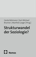 Strukturwandel der Soziologie?