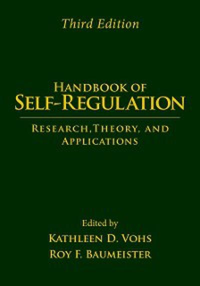 Handbook of Self-Regulation