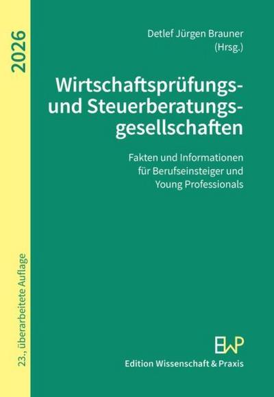 Wirtschaftsprüfungs- und Steuerberatungsgesellschaften 2026