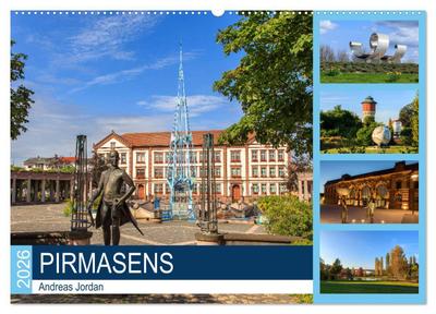 Pirmasens (Wandkalender 2026 DIN A2 quer), CALVENDO Monatskalender