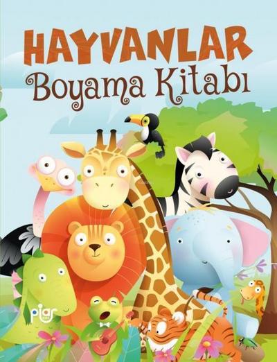 Hayvanlar Boyama Kitabi