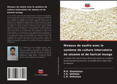 Niveaux de soufre avec le système de culture intercalaire de sésame et de haricot mungo