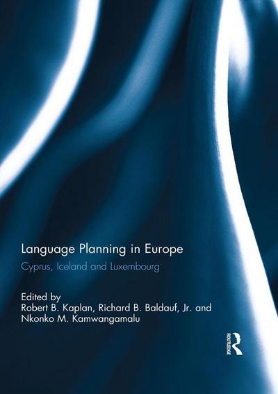 Language Planning in Europe