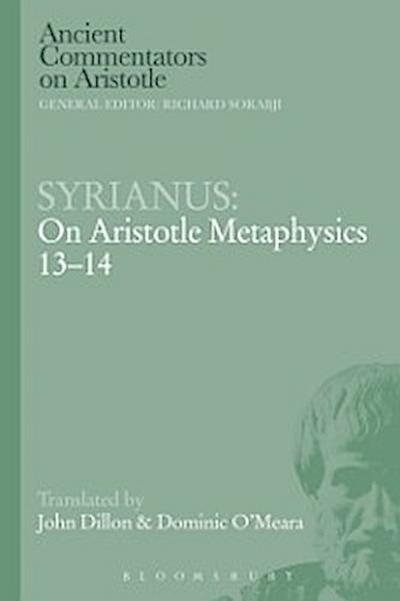 Syrianus: On Aristotle Metaphysics 13-14