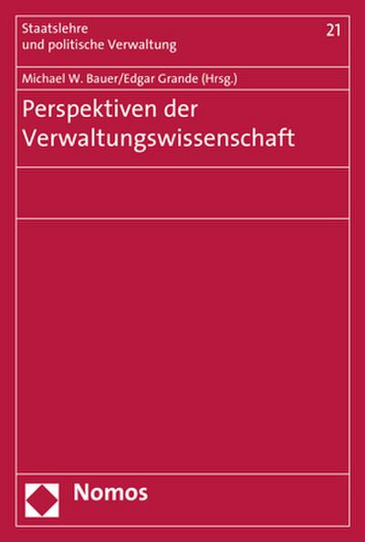 Perspektiven der Verwaltungswissenschaft