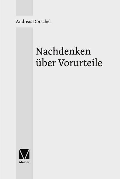 Nachdenken über Vorurteile