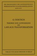 Theorie und Anwendung der Laplace-Transformation