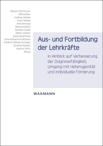 Aus- und Fortbildung der Lehrkräfte