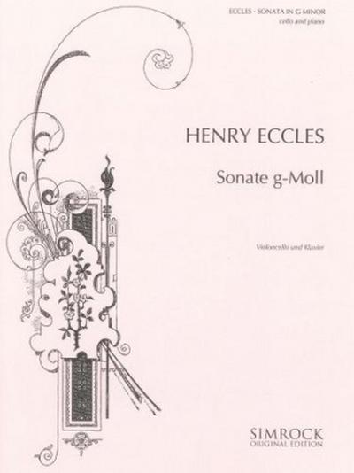 Sonata g-Mollfür Violoncello und Klavier