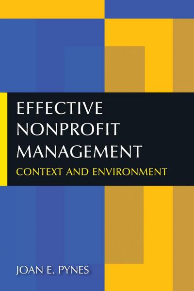 Effective Nonprofit Management