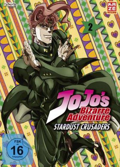 Jojo’s Bizarre Adventure Part 3: Stardust Crusaders - 2. Staffel - DVD Vol. 2 (Episoden 13-24) [2 DVDs]