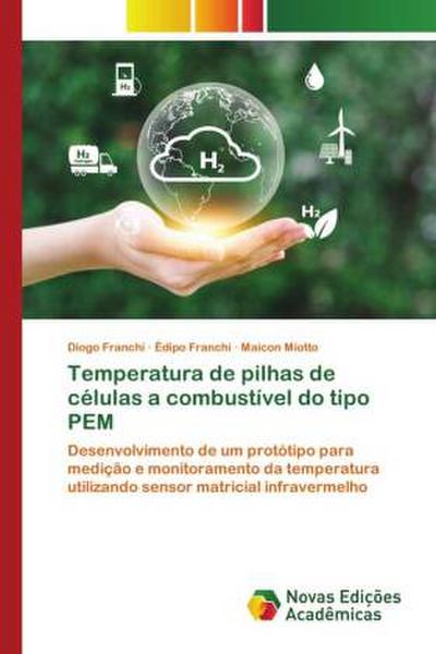 Temperatura de pilhas de células a combustível do tipo PEM