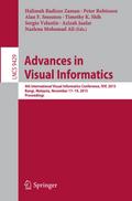 Advances in Visual Informatics