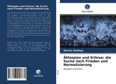 Äthiopien und Eritrea: die Suche nach Frieden und Normalisierung