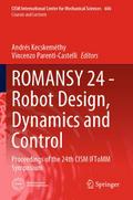 ROMANSY 24 - Robot Design, Dynamics and Control