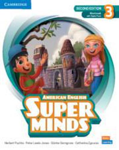 Super Minds Level 3 Workbook with Digital Pack American English