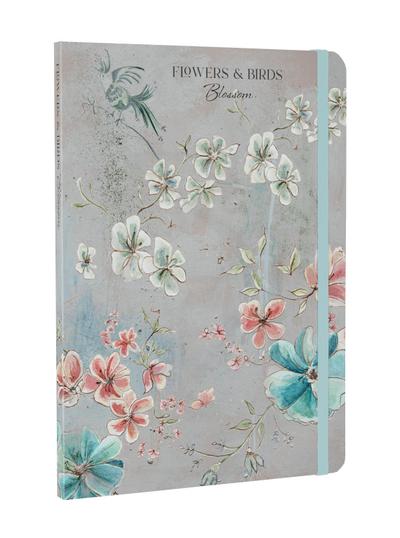 Flowers & Birds Blossom A5 Notebook