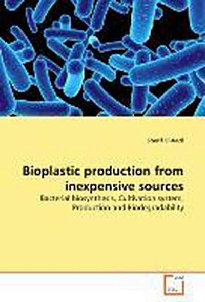 Bioplastic production from inexpensive sources