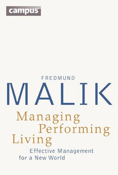 Managing Performing Living