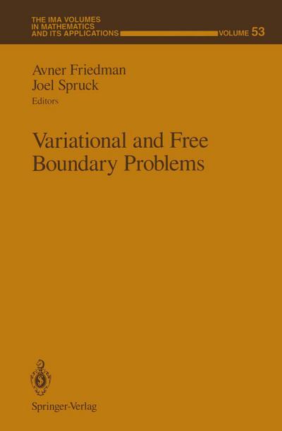 Variational and Free Boundary Problems