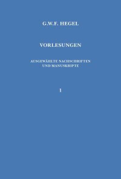 Vorlesungen über Naturrecht und Staatswissenschaft