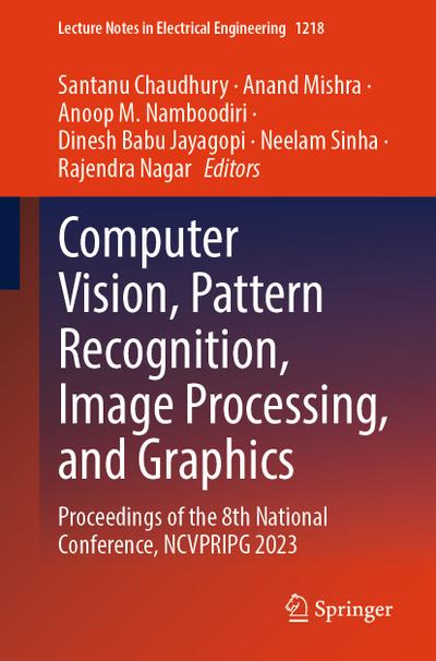 Computer Vision, Pattern Recognition, Image Processing, and Graphics