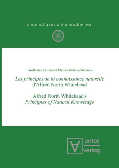 Les principes de la connaissance naturelle d’Alfred North Whitehead