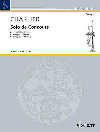 Solo de concourspour trompette et piano