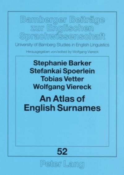 An Atlas of English Surnames