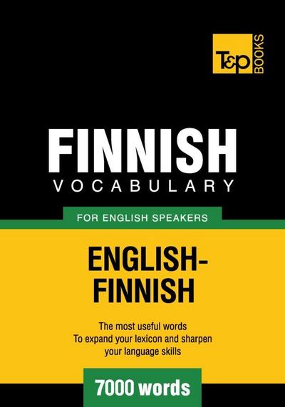 Finnish vocabulary for English speakers - 7000 words