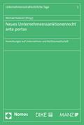 Neues Unternehmenssanktionenrecht ante portas