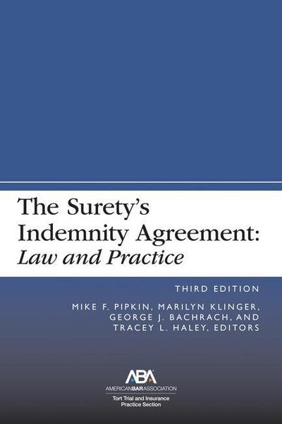 The Surety’s Indemnity Agreement