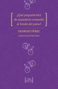 ¿Qué pequeña bici de manubrio cromado al fondo del patio?