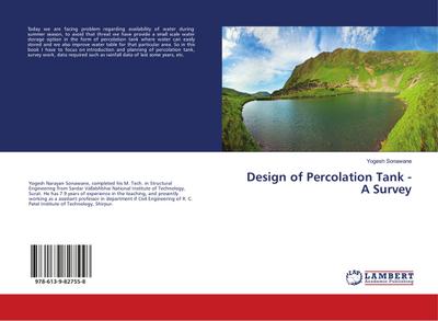 Design of Percolation Tank - A Survey
