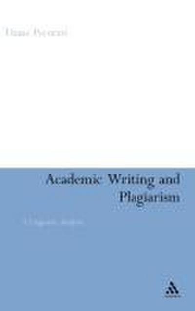 Academic Writing and Plagiarism