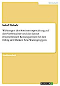 Wirkungen der Sortimentsgestaltung auf den Verbraucher und die daraus resultierenden Konsequenzen für den Erfolg der Marken bzw. Warengruppen