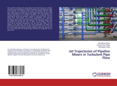 Jet Trajectories of Pipeline Mixers in Turbulent Pipe Flow