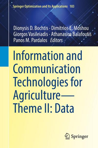 Information and Communication Technologies for Agriculture-Theme II: Data