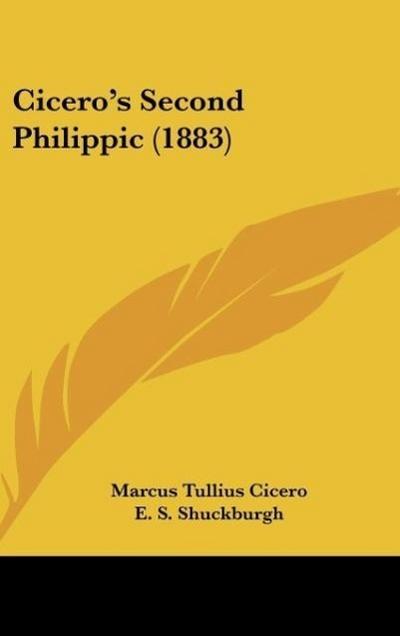 Cicero’s Second Philippic (1883)