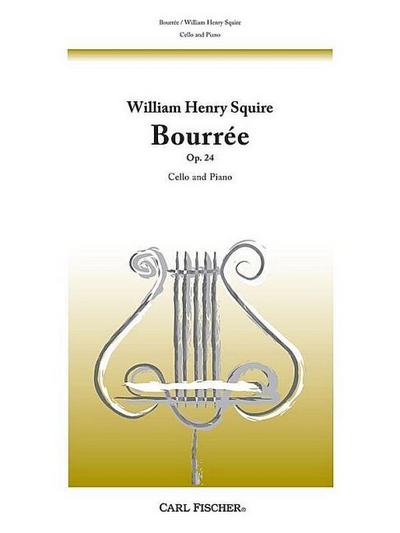 Bourrée op.24for cello and piano
