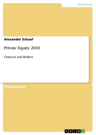Private Equity 2010